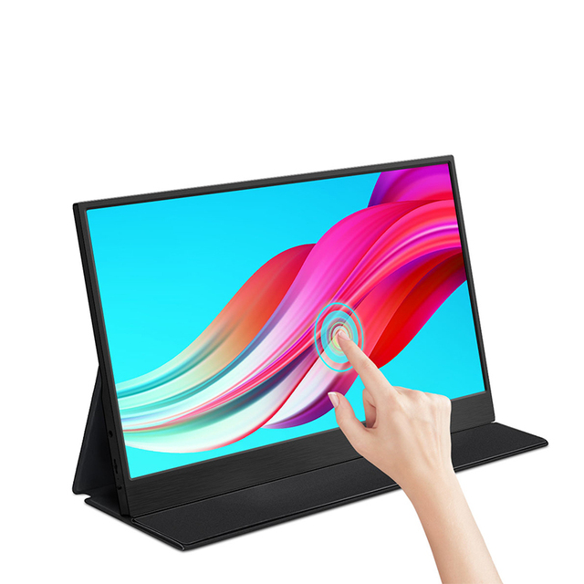 OEM 2K 15.6 Inch Portable Monitor USB Type-C IPS FHD Display Touch Screen Monitor