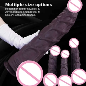 Dildo in Silicone Super Grande a Forma di Drago Mostruoso, Giocattolo Sessuale per Punto G e Prostata, Dildo con Nodo Alieno e Forte Ventosa - Product Image 3