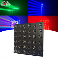 Panel cuadrado 36*15W RGBW DMX Bar Fondo 36 Led Matrix Light para iluminación de escenario