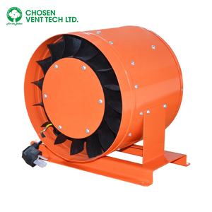 Ventilador de conducto silencioso de 10 pulgadas para sala de estar, conducto de plástico centrífugo de alta calidad - Product Image 3