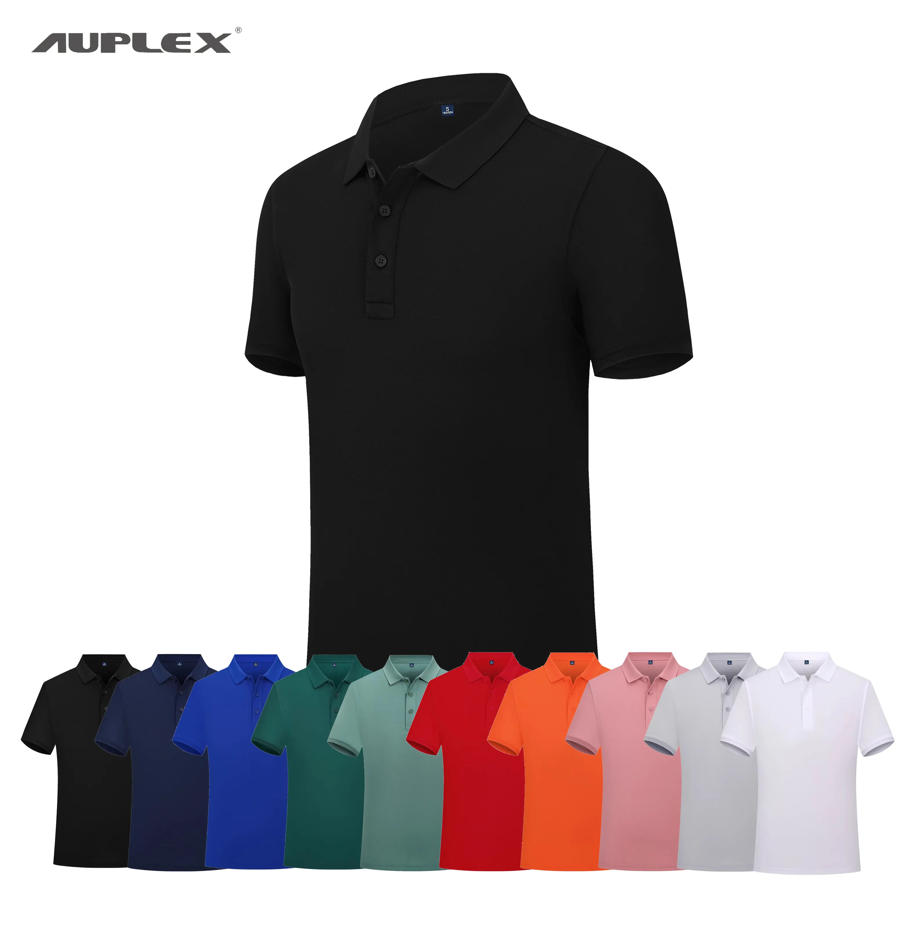 Kaus Polo Desain Baru Dapat Dicetak Logo Desain Baru Sentuhan Lembut Pasangan T-shirt Olahraga Cepat Kering Musim Panas Lengan Pendek Pria Layanan OEM Dewasa T5