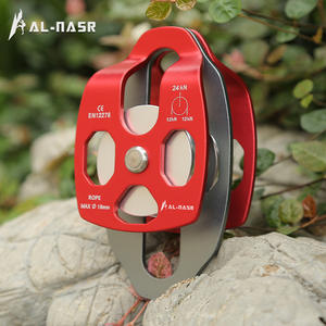 Polea Doble Al-Nasr para Cuerda de 16 mm, Carga Máxima de 24 kN, Equipo de Escalada - Product Image 3