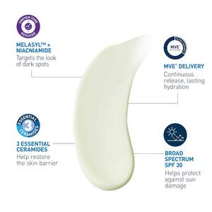 Lotion éclaircissante 100% régénérante pour la peau SPF 30 avec niacinamide et mélasyl pour tous types de peau 1,35 fl oz - Product Image 2