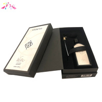 Emballages en carton noir de luxe personnalisés, boîtes rigides magnétiques pour flacons compte-gouttes en verre de 15 ml, 30 ml, 50 ml