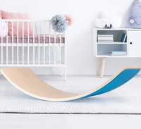 Planche d'équilibre en bois pour enfants, jouet de yoga et de fitness, balançoire intérieure/extérieure, jouet d'entraînement sensoriel pour enfants, jouet d'exercice d'équilibre