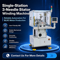 Machine à bobiner les stators de moteurs DR automatique CNC pour ventilateurs de plafond, pompes à eau, compresseurs, moteurs pas à pas et moteurs sans balais