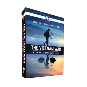 manufacturer DVD BOXED SETS MOVIES TV show Film Disk Duplication Printing factory free shipping seller the vietnam war 10dvd