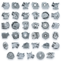 Service de moulage sous pression d'aluminium OEM, carter de moteur, couvercle de pompe, pièces de générateur ADC12 SKD61, moulage usiné CNC