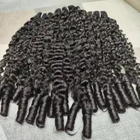 Meilleures ventes : Lots de cheveux humains 100% naturels vietnamiens, lots de cheveux vierges birmans bouclés, tissages de cheveux naturels cambodgiens en gros