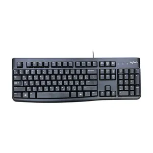 Logitech TKB-120 유선 키보드, 표준 레이아웃, 풀 사이즈 F 키 및 숫자 키패드는 모든 언어로 사용자 정의 가능