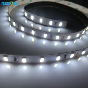 Yüksek lümen süper parlak 12 v 24 v 5630 CRI 95 5500 K led şerit 60d