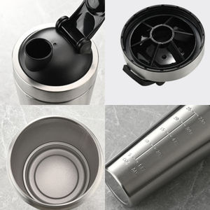 Botella <span class=keywords><strong>de</strong></span> agua <span class=keywords><strong>de</strong></span> acero inoxidable 304 con logotipo personalizado, 750ml, taza agitadora <span class=keywords><strong>de</strong></span> proteínas <span class=keywords><strong>de</strong></span> Metal al vacío con aislamiento ecológico <span class=keywords><strong>para</strong></span> <span class=keywords><strong>PC</strong></span> <span class=keywords><strong>de</strong></span> Fitness - Product Image 5