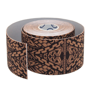 Nastro Kinesiologico Elastico a Quattro Vie 5cm*5m con Stampa Tattoo Impermeabile Nastro Muscolare Elastico Vendita Calda Campione di Nastro Kinesio Disponibile - Product Image 2