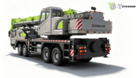 Grúa Móvil Montada en Camión Zoomlio ZTC550R, Grúa Móvil para Trabajo Pesado, Equipo de Elevación para Construcción