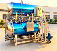 Autoclaves de stérilisation à vapeur pour aliments, machines de stérilisation alimentaire, autoclaves de retorte