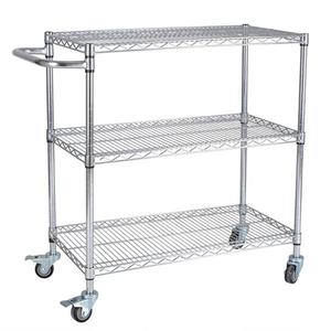 Leenol Acier au carbone SMD SMT ESD PCB Étagère à bobine 5 niveaux Fil de <span class=keywords><strong>chrome</strong></span> Étagère de stockage Rack Chariot Chariot - Product Image 1