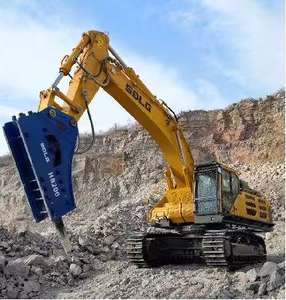 Excavadora Grande CHNA SDLG E6600HB, Excavadora Mediana de 70 Toneladas, Excavadora de Orugas con Martillo Triturador - Product Image 6