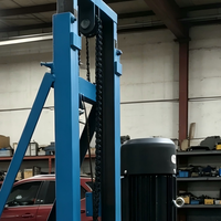Foreuse automatique télescopique pour puits d'eau 380V 3000W, petite machine de forage de 80m de profondeur pour l'irrigation agricole et l'ingénierie civile