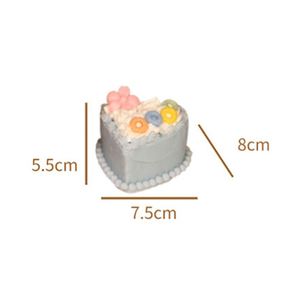 Vela Aromática Hecha a Mano con Forma de Corazón, Linda Vela Artística con Aroma a Pastel para Decoración del Hogar - Product Image 3