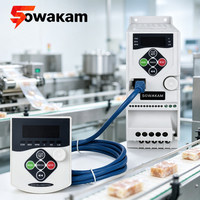Variador de Frecuencia (VFD) Control Techniques, 380V Trifásico, 0.75KW 1.5KW 2.2KW 4KW 5HP 4HP, IP20, Control Vectorial, Modelo PM Motor