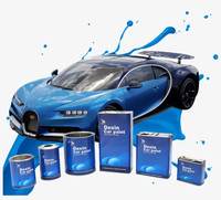 Laque de peinture de voiture avec produits durcisseurs pour voitures pour réparer la peinture couche transparente rayures vernis de finition à séchage rapide
