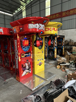 Poinçonnage Street Entertainment Soccer Power test Machine de jeu Boxe Punch Machine Machine de jeu de loterie