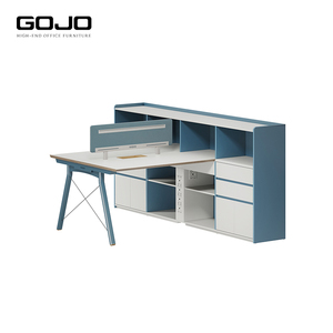 Tùy chỉnh hiện đại sang trọng Modular bàn làm việc 2-4-<span class=keywords><strong>6</strong></span> người nội thất văn phòng với tủ để sử dụng nhà - Product Image 5