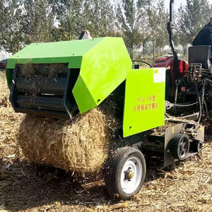 Machine de ramassage et d'emballage de fourrage tout-en-un autopropulsée à moteur pour pailles de maïs et de blé - Product Image 5