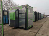 Monte-charge de chantier à double cabine 2000 kg 0-60 m/min pour le levage de passagers en entrepôt
