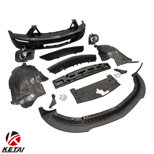 Kit de Conversion de Style GT500 de haute qualité Kit de carrosserie de phare antibrouillard de pare-chocs avant de lèvre avant pour Ford <span class=keywords><strong>Mustang</strong></span> 2005-2009 - Product Image 2