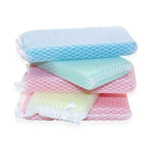 Nhật Bản Phổ Biến Mềm <span class=keywords><strong>Sponge</strong></span> Lưới Nhà Bếp Sạch <span class=keywords><strong>Sponge</strong></span> Chống Vi Khuẩn Scrubber - Product Image 4