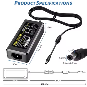Lámpara LED 60W 40W 100-240VAC DC Fuente de alimentación para computadora portátil 24V 2.5A 15V 4A 18V 3A 19V 3.16A 19V 3.42A Adaptador de 3 pines Fuente de alimentación de impresora - Product Image 6