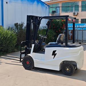 Carrello Elevatore Elettrico da Magazzino 1T 2T 3 Ton 3.5 Ton a Batteria con Montante Triplex ad Alta Efficienza per la Movimentazione dei Materiali - Product Image 3