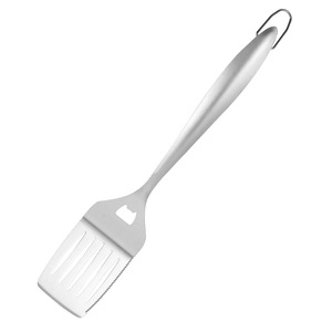 Stainless Steel <b>Bbq</b> Tools Set Spatula Fork Tongs For Outdoor Grill Cooking Durable Easily Cleaned - Product Image 3