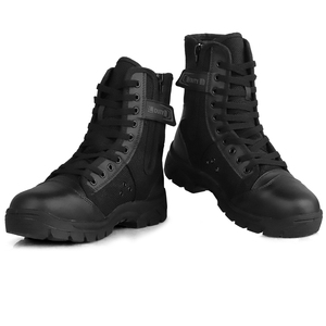 Bottes d'été en caoutchouc noires à lacets <span class=keywords><strong>pour</strong></span> hommes – Essentielles <span class=keywords><strong>pour</strong></span> les trajets quotidiens, respirantes et économiques - Product Image 5