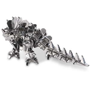 Robotime — Kits de modèle STEGO THE dinosaure, <span class=keywords><strong>Puzzle</strong></span> en métal <span class=keywords><strong>3D</strong></span> pour adultes et adolescents - Product Image 2