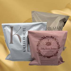 Enveloppe postale auto-adhésive biodégradable, sac d'emballage en plastique pour envoi postal de vêtements - Product Image 6
