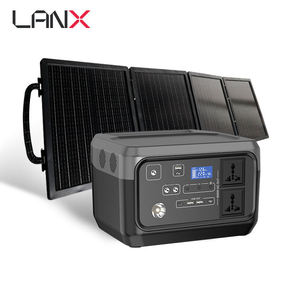Glamping Supplier Portable 300W 600W 1000W 1500W Generator Energy Storage System Solar Power Station with <b>Panels</b> - Product Image 1