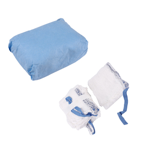 Compresses stériles pour laparotomie, tampons de gaze, compresses abdominales avec rayures radiographiques - Product Image 2
