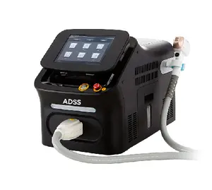 Adss bán chạy nhất chuyên nghiệp Diode Laser 755 + 808 + 1064 Ice không đau 808nm vĩnh viễn Diode Máy tẩy lông bằng laser