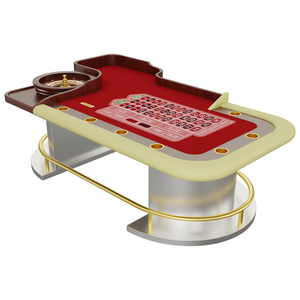 Mesa <span class=keywords><strong>de</strong></span> <span class=keywords><strong>Ruleta</strong></span> Profesional <span class=keywords><strong>de</strong></span> Lujo, Estilo Americano, <span class=keywords><strong>de</strong></span> Acero Inoxidable Personalizada, <span class=keywords><strong>de</strong></span> Alta Calidad, para Casino, en Venta - Product Image 1