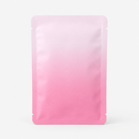 100 pièces/sac, sac scellé, sac en aluminium personnalisé, emballage pour cartes avec encoche dentelée, 100 microns, solution d'emballage thermoscellable