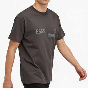 Camiseta de marca <span class=keywords><strong>Fear</strong></span> Designer para hombre, cuello redondo, estampado de letras, 100% algodón, corte holgado, ropa informal de calle, camiseta de manga corta - Product Image 5