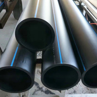Tuyaux en plastique souple HDPE PN16 durables DN20-DN800 20mm-800mm ZHENGXIN ZX-0100 Surface lisse Résistant aux produits chimiques et aux UV Thermofusible
