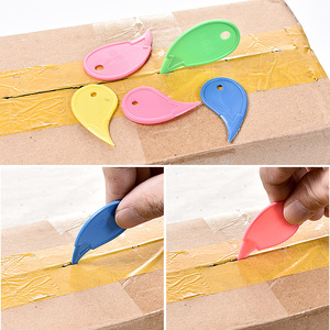 Ouvre-boîte en plastique de petite taille 4x2, coupe-colis express, outil d'ouverture et de scellage de ruban adhésif pour boîtes en carton - Product Image 1