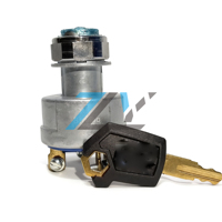 Interrupteur d'allumage 9G-7641 9G7641 7N-0718 à 4 positions avec 2 clés pour excavatrice chargeuse CAT 312 320 320B 320C 320D 950 966
