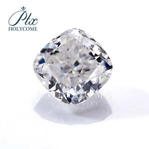 Holycome New VVS DEF cuscino di ghiaccio tritato taglio <span class=keywords><strong>Gra</strong></span> Moissanite per la creazione di gioielli - Product Image 3