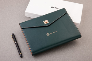 Office Supply Custom Logo <span class=keywords><strong>Notebook</strong></span> Business Hardcover A5 Vegan Lederen Journal <span class=keywords><strong>Notebook</strong></span> En Pen Set Gift Voor Mannen Vrouwen - Product Image 4