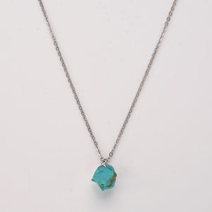 Mujeres 925 plata esterlina mes de nacimiento mujeres peridoto natural zafiro piedra natal real collar de cristal - Product Image 6