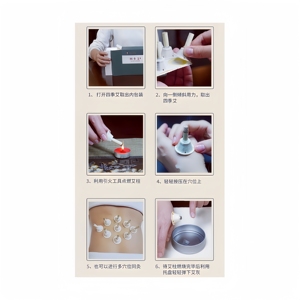 Cono de Moxa de Trigo SI JI QI AI para Diversas Enfermedades Aceite de Humo que Desobstruye los Meridianos, Alivia <span class=keywords><strong>el</strong></span> Dolor y Elimina la Humedad. Calor Suave y Profundo - Product Image 3
